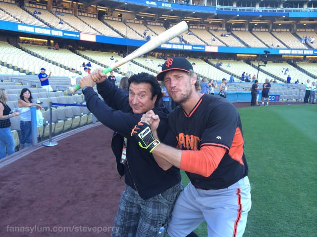 Steve Perry and Hunter Pence
